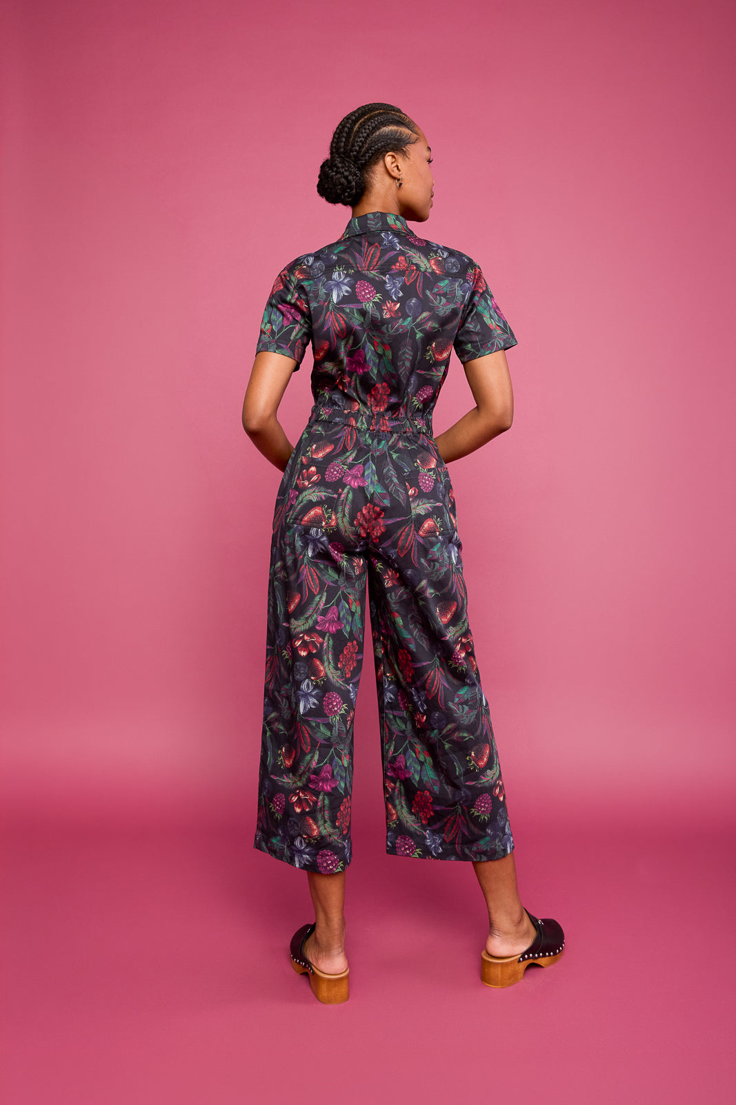 Quincy Jumpsuit in Juniper – Mixed by Nasrin
