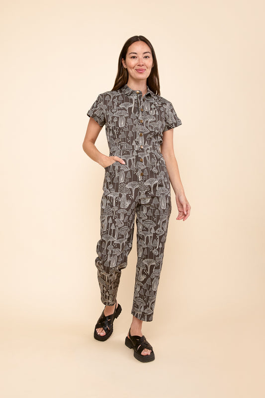 Classic Jumpsuit in Morel