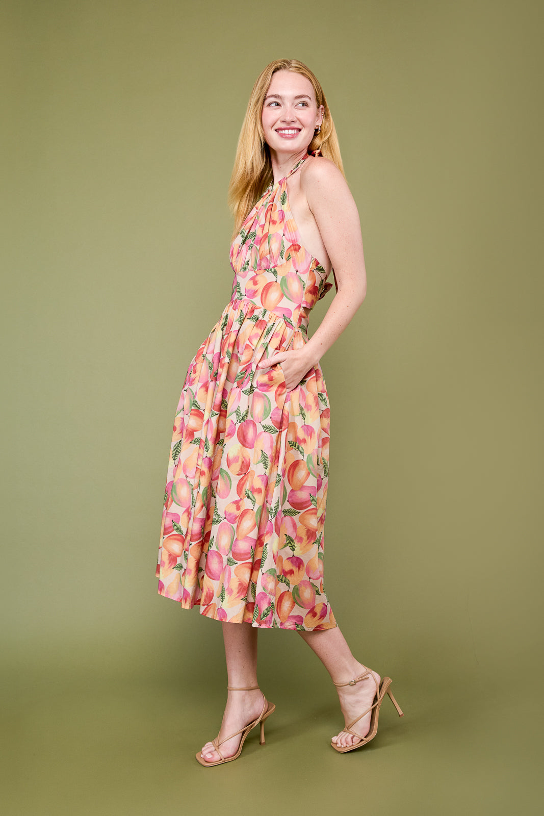 Maya Dress in Mango
