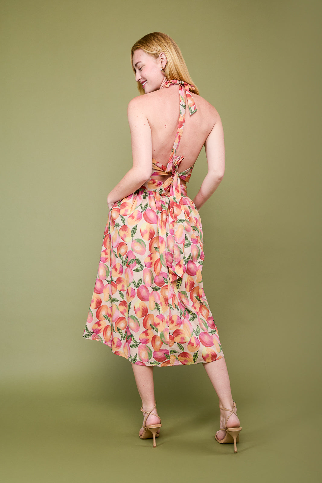 mango cocktail dress Maya Dress in Mango