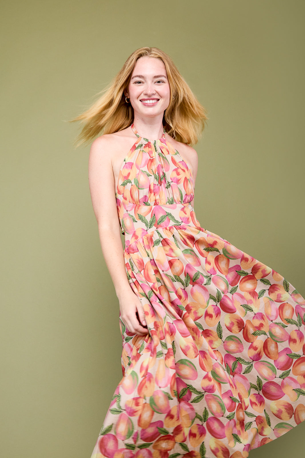 Maya Dress in Mango