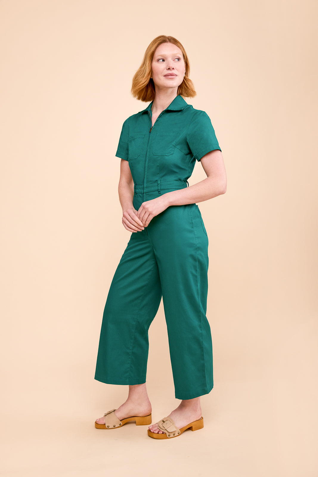 Quincy Jumpsuit in Teal
