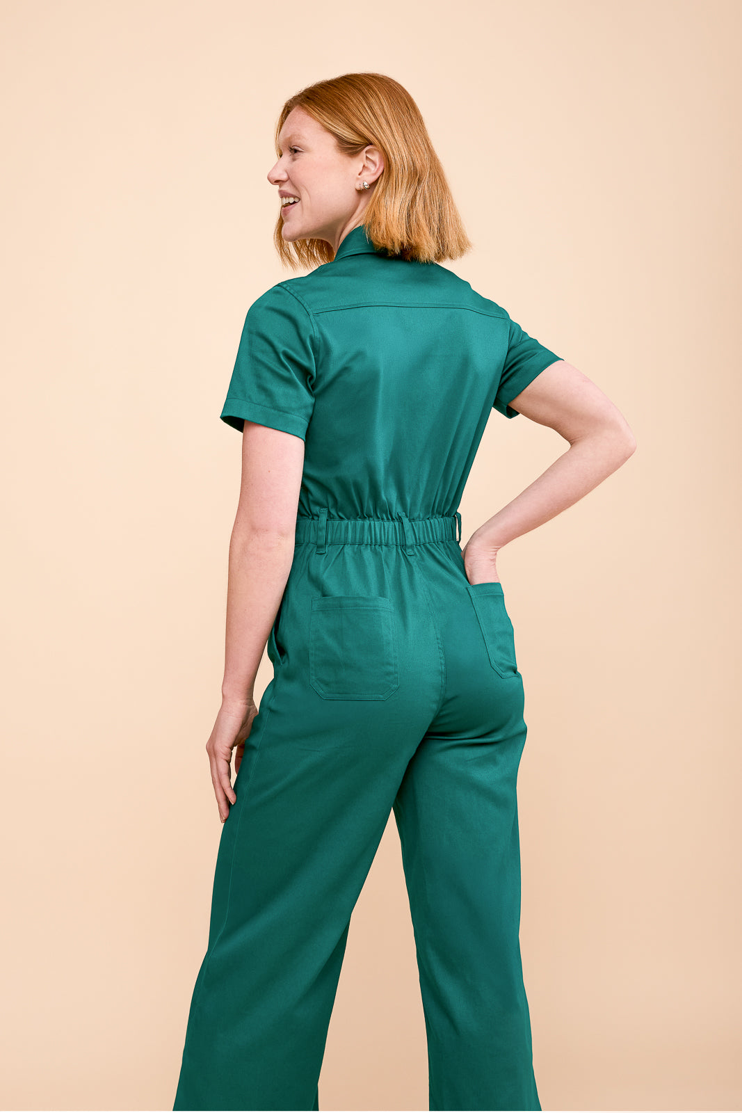 Quincy Jumpsuit in Teal