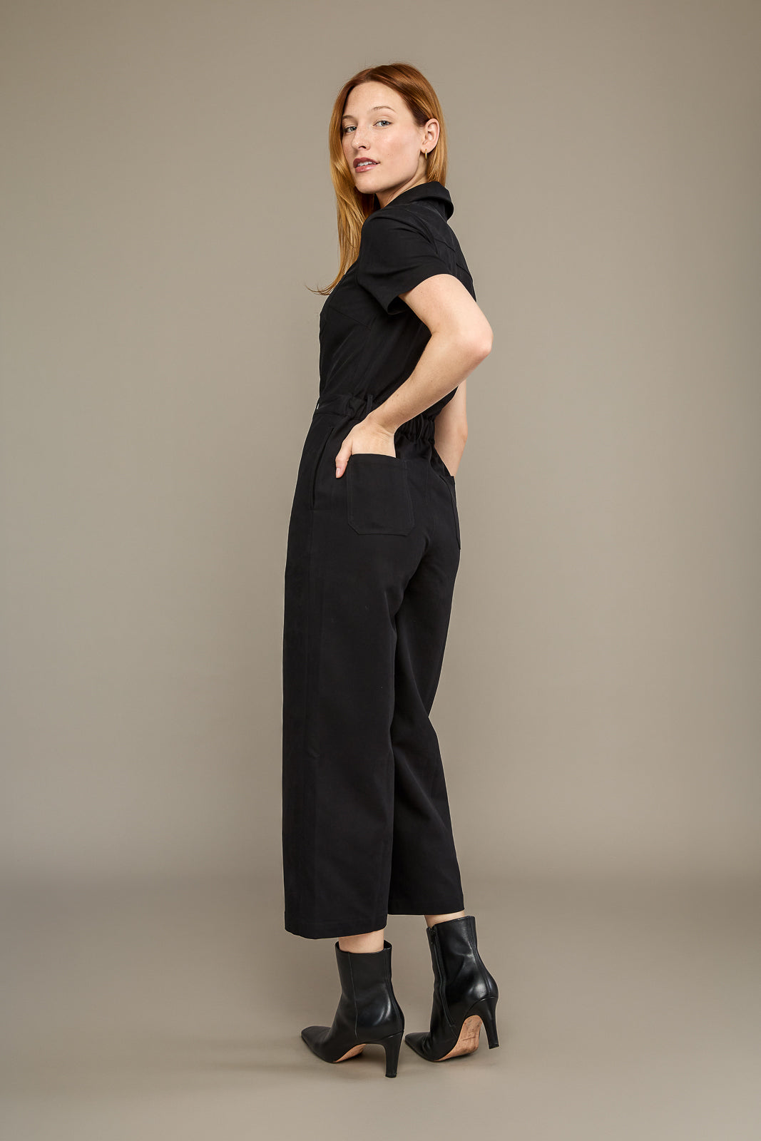 Quincy Jumpsuit in Black