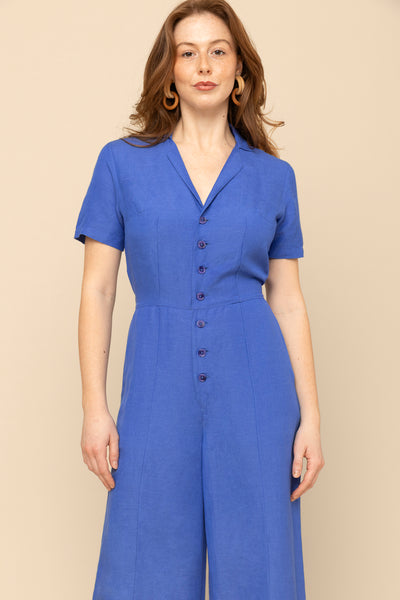 Neptune Linen Jumpsuit – Mixed by Nasrin