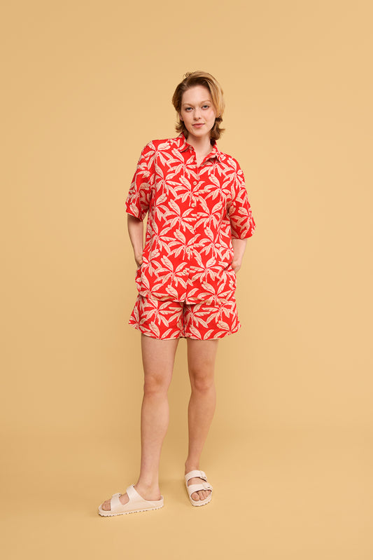Sorra Linen Button Up