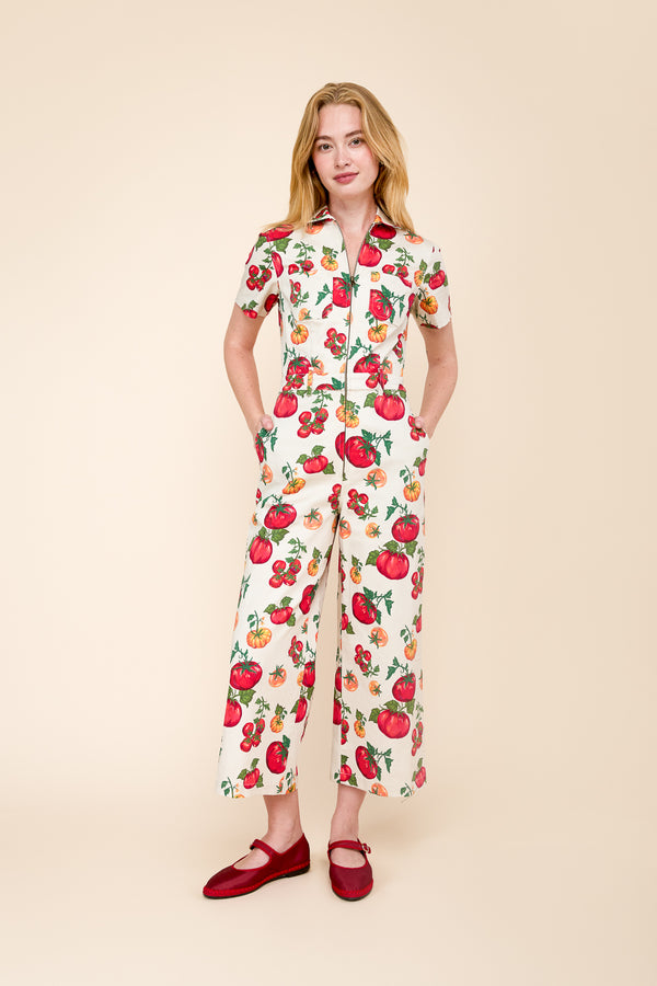 Quincy Jumpsuit in Pomodoro