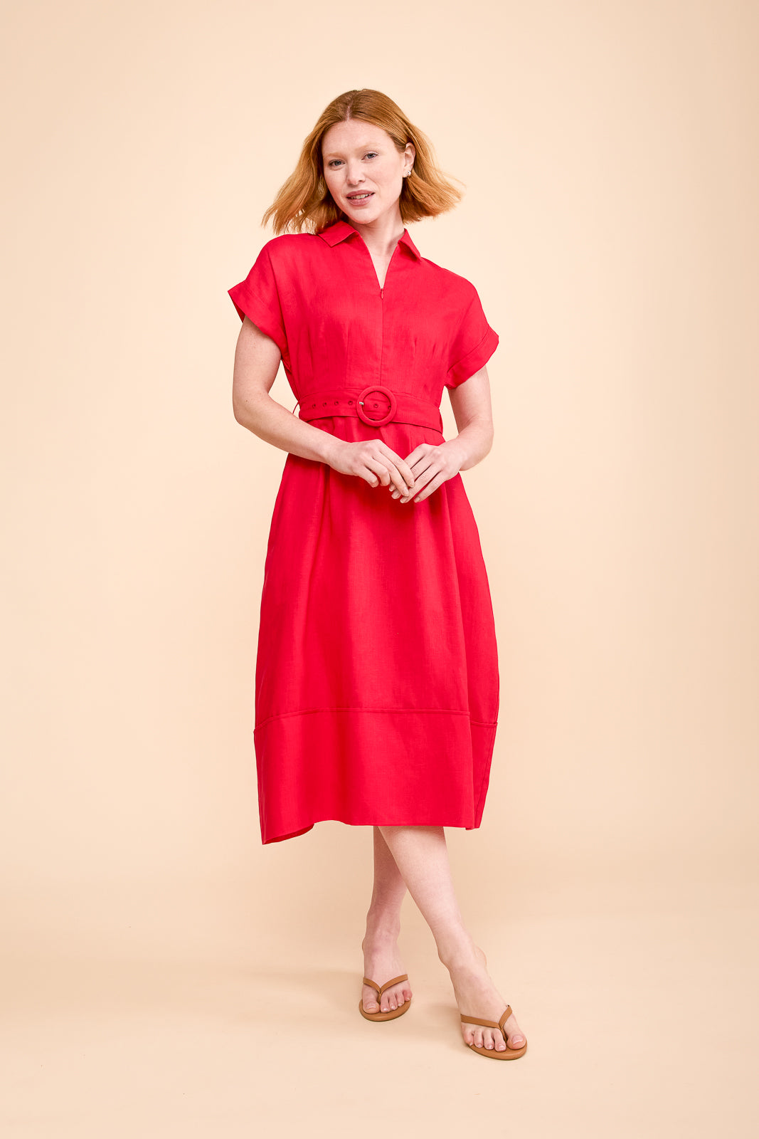 Remi Dress in Cherry
