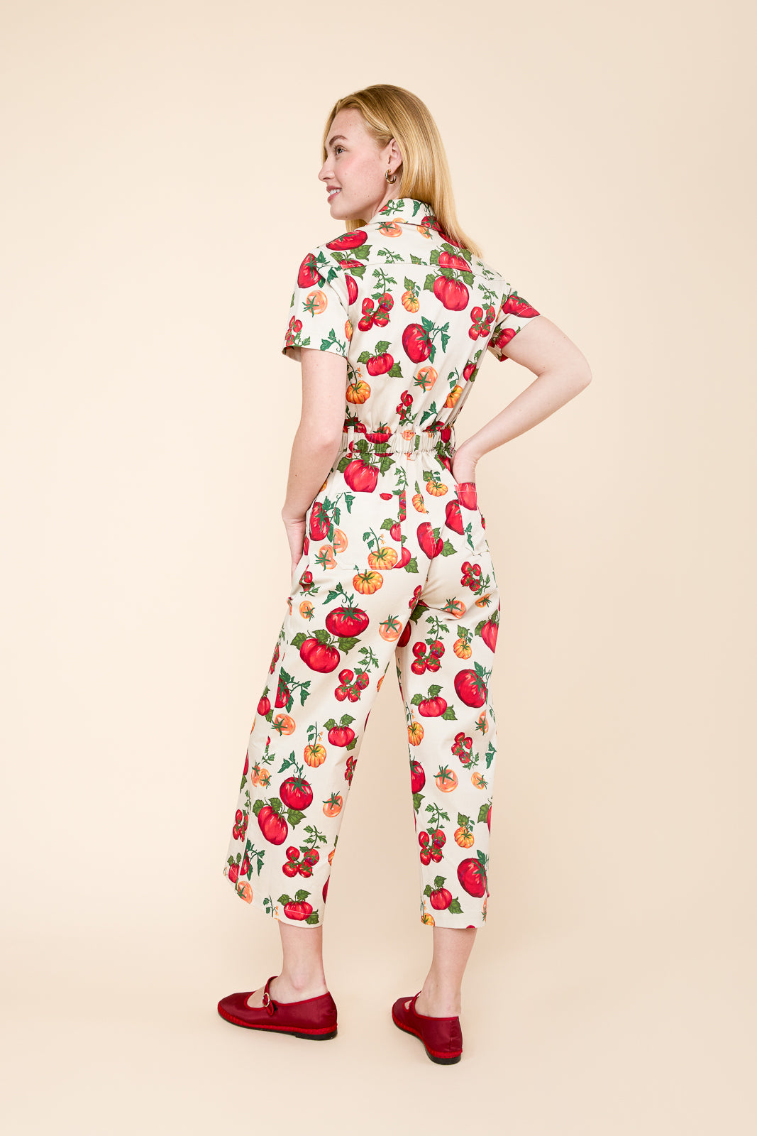 Quincy Jumpsuit in Pomodoro | Mixed by Nasrin