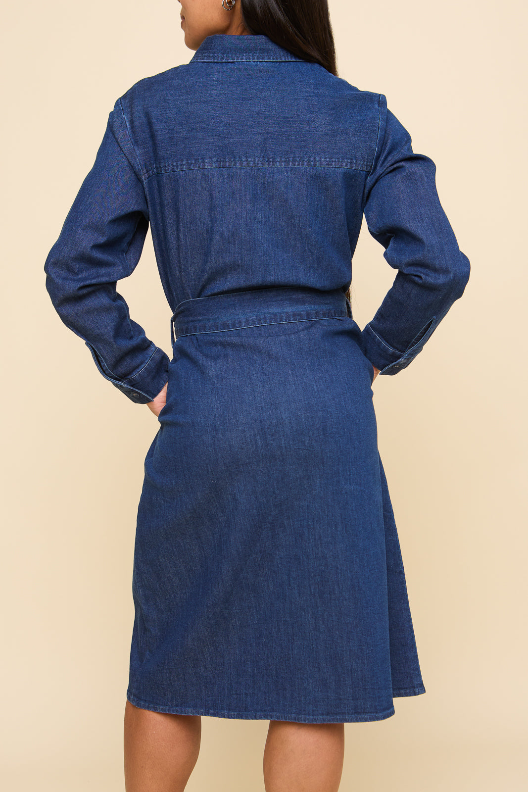 Dayah Dress in Denim