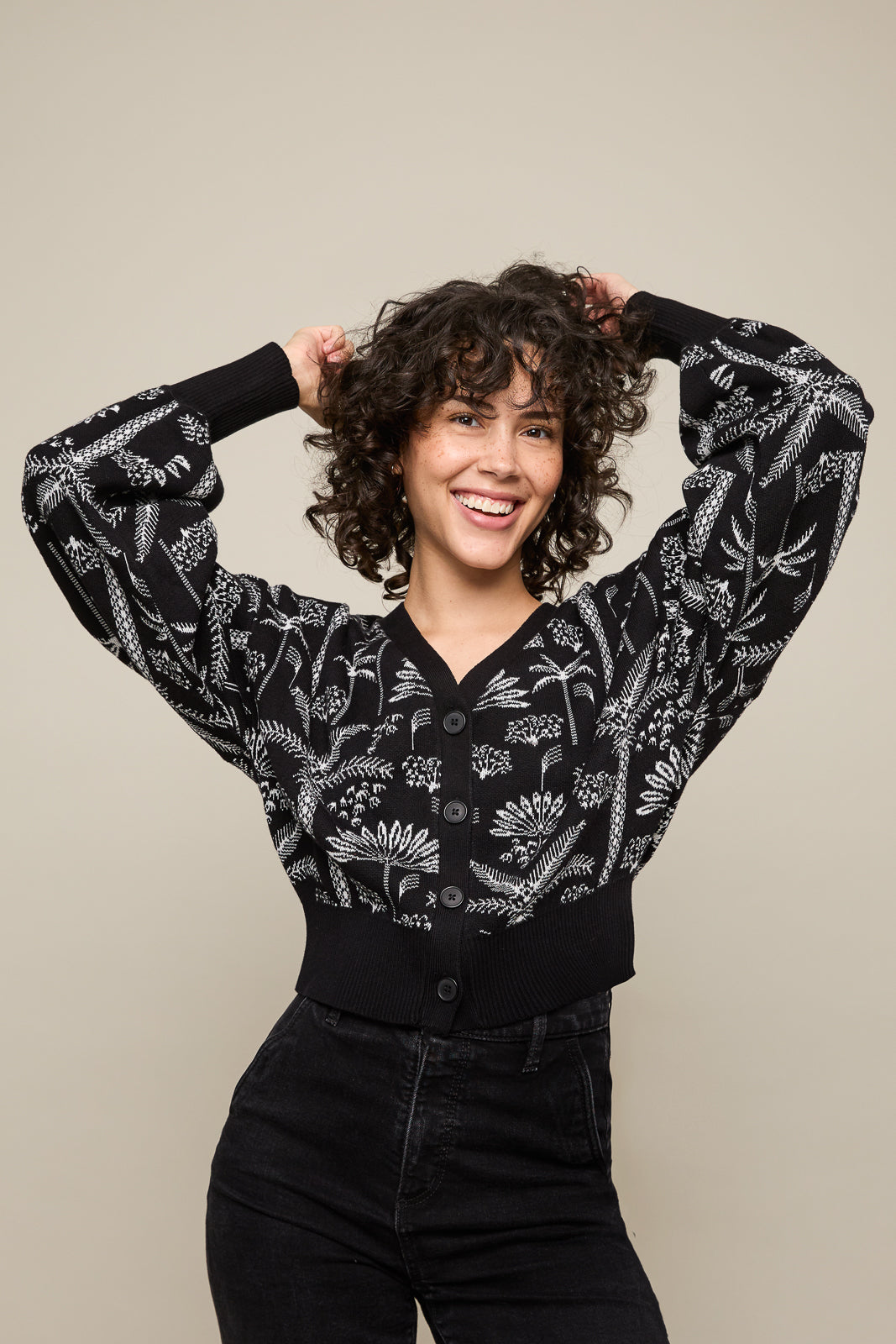 Cardigan in Paloma