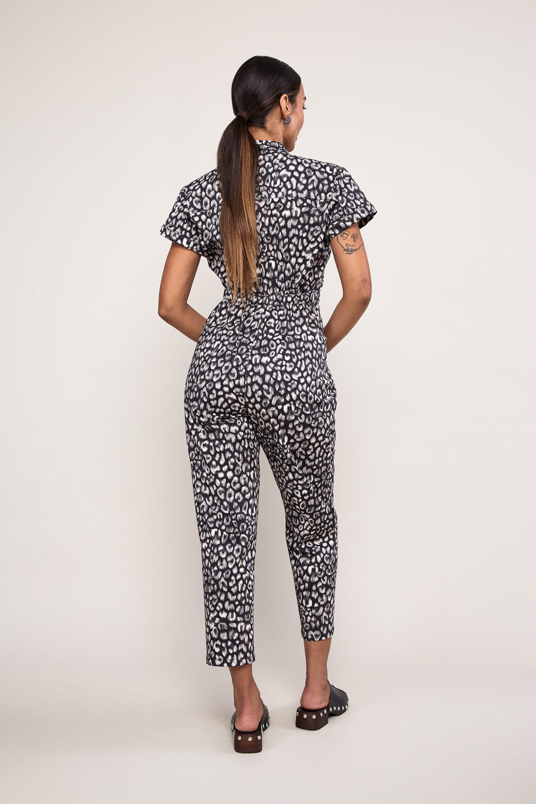 Classic Jumpsuit in Leopard