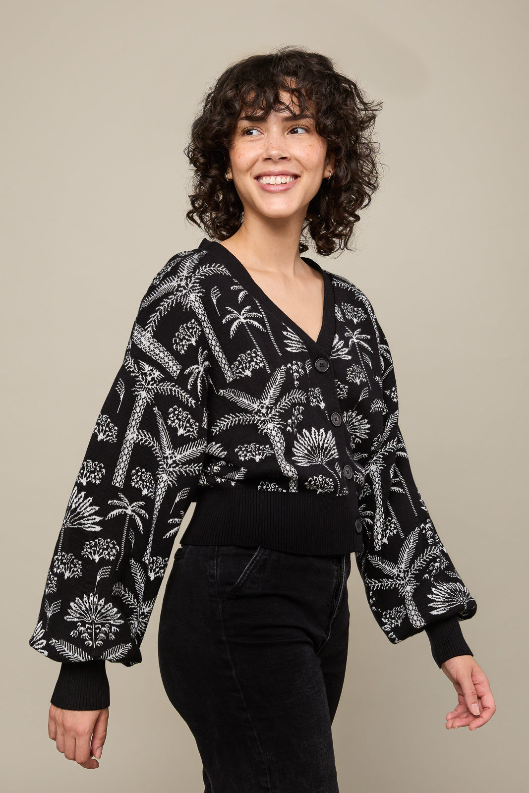Cardigan in Paloma
