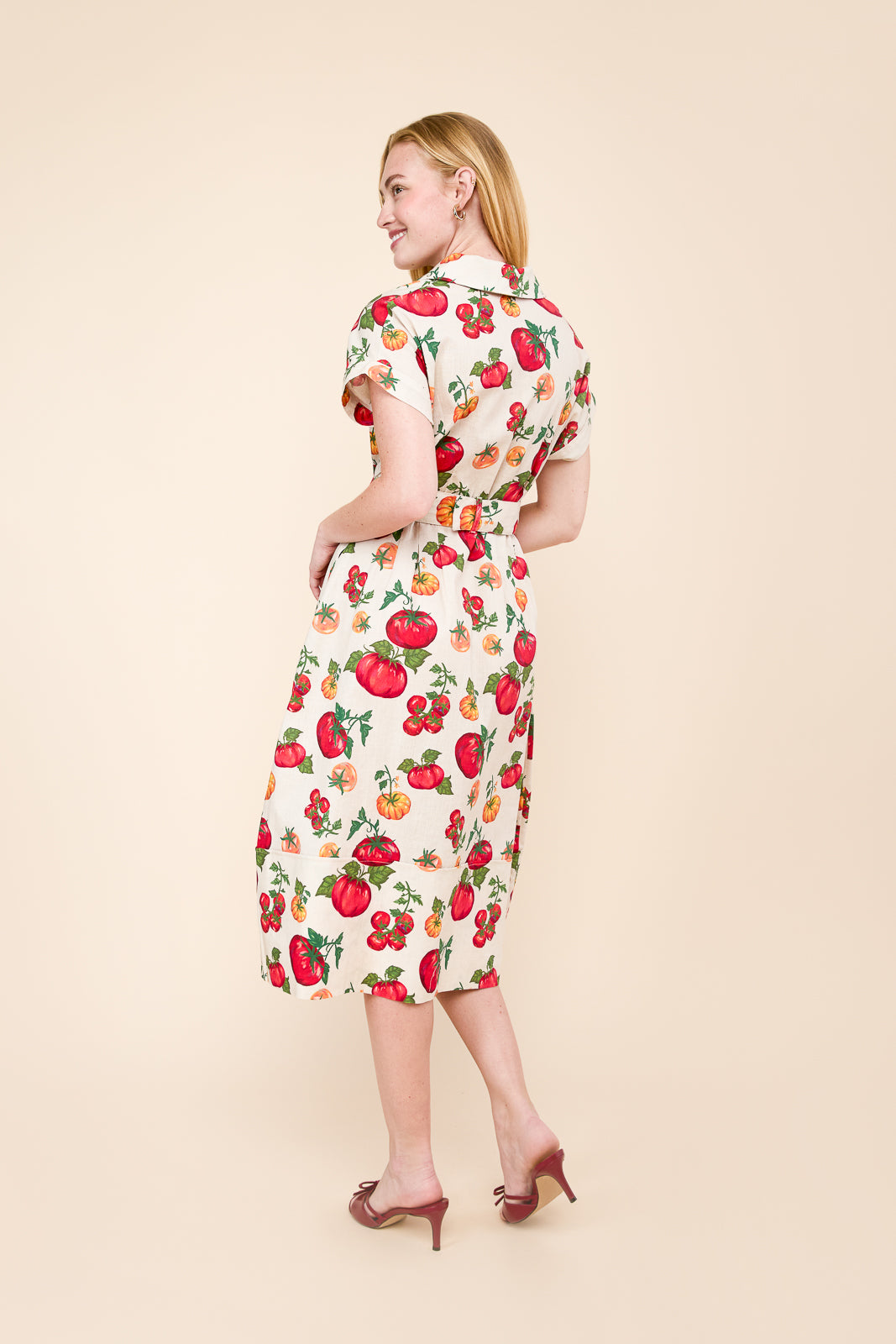 Remi Dress in Pomodoro