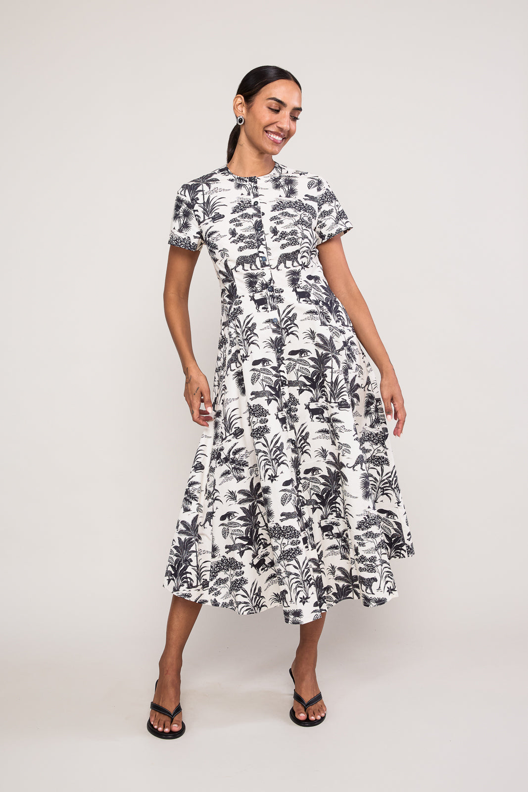 Anika Dress in Safari