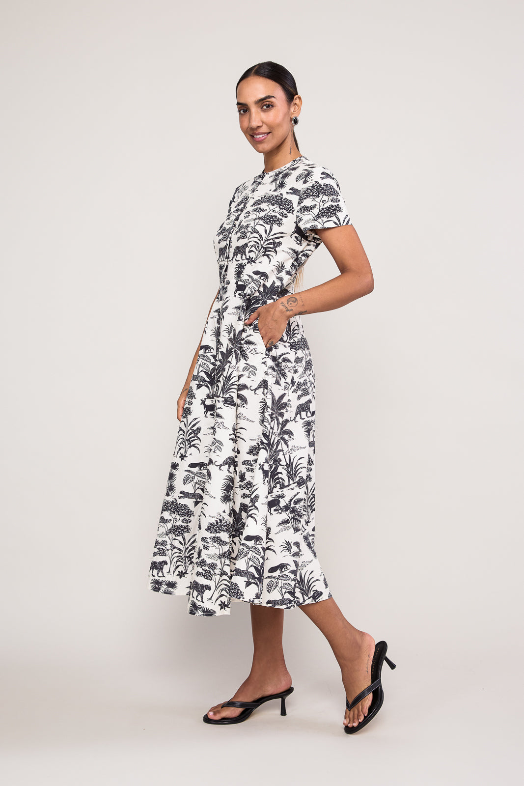 Anika Dress in Safari