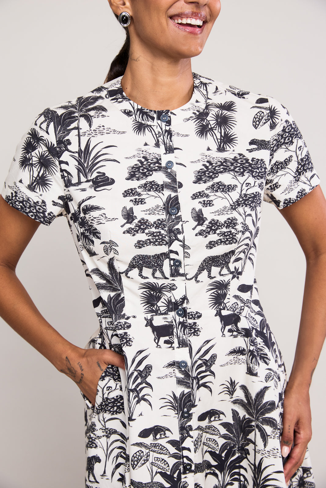 Anika Dress in Safari