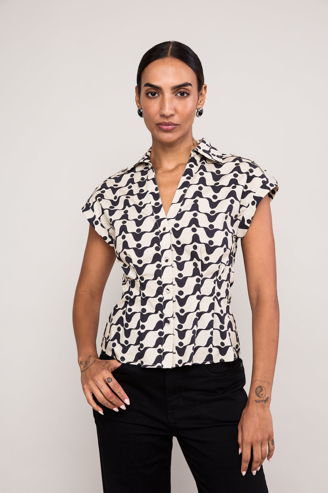 Gabi Top in Acacia