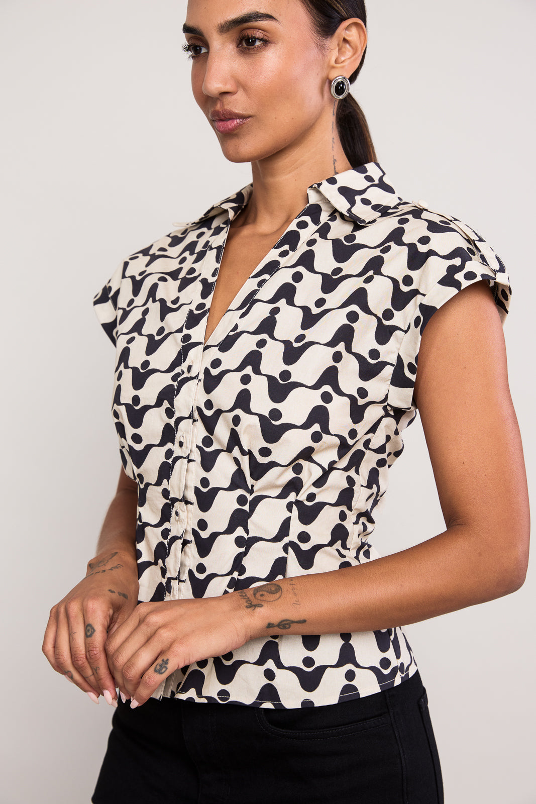 Gabi Top in Acacia