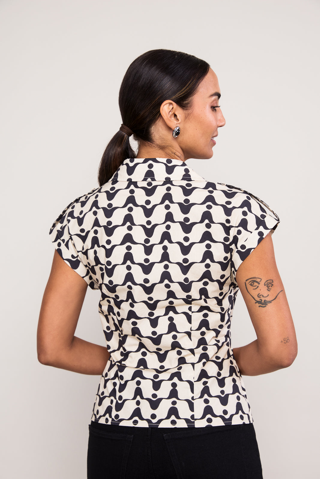 Gabi Top in Acacia