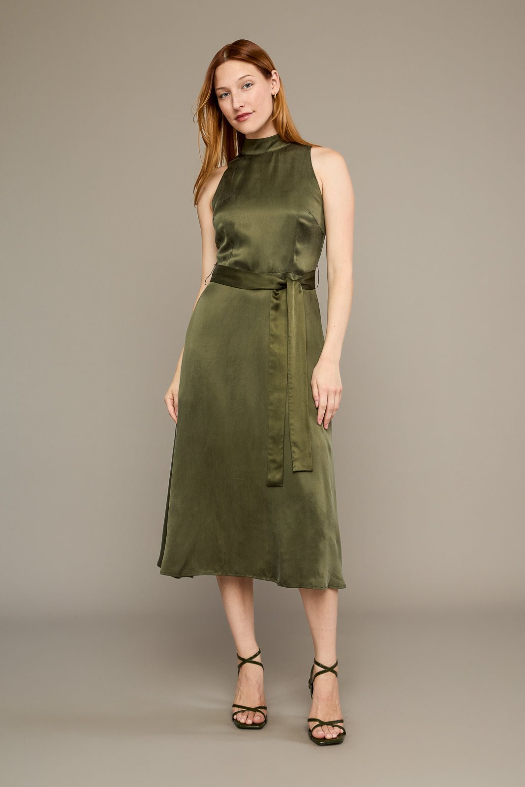 Kira Dress in Olive