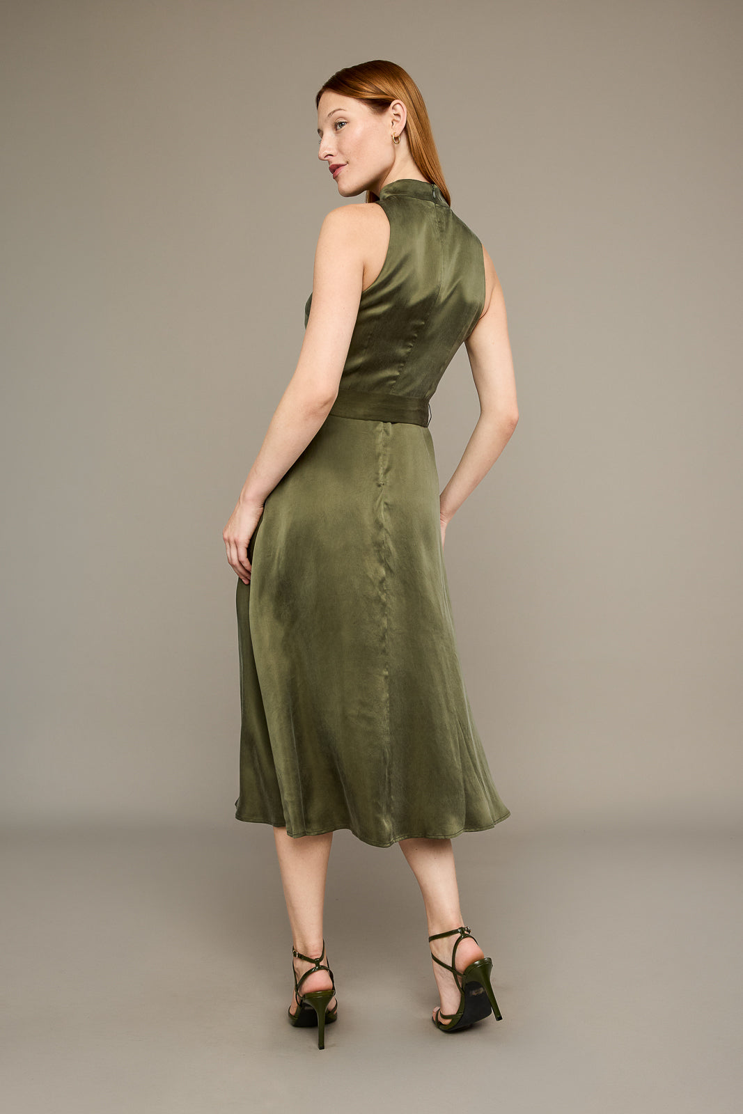 Kira Dress in Olive