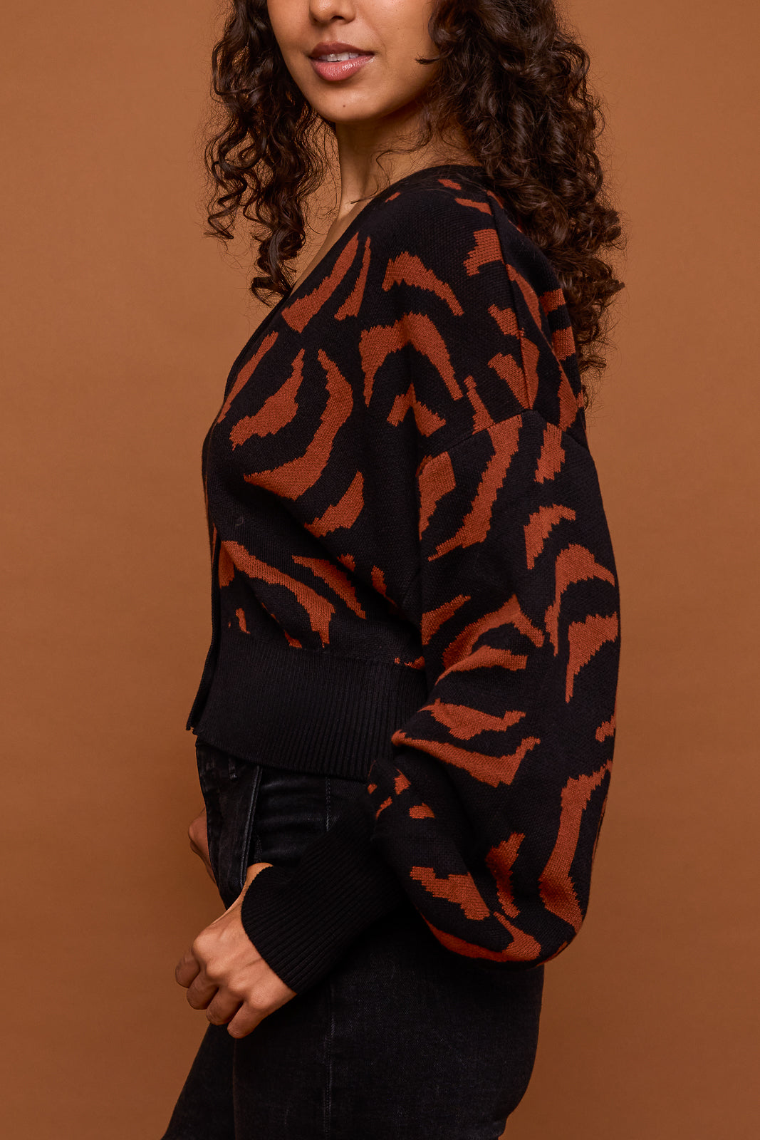Cardigan in Tiger