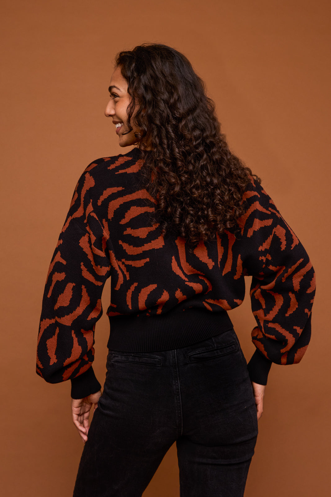 Cardigan in Tiger