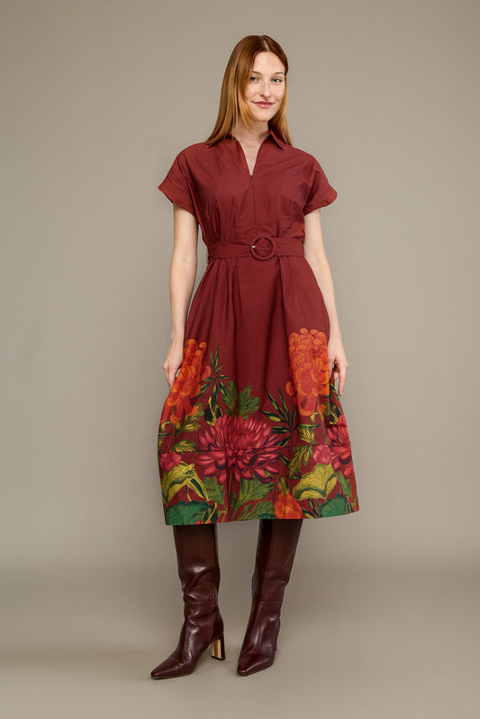 Remi Dress in Chrysanthemum