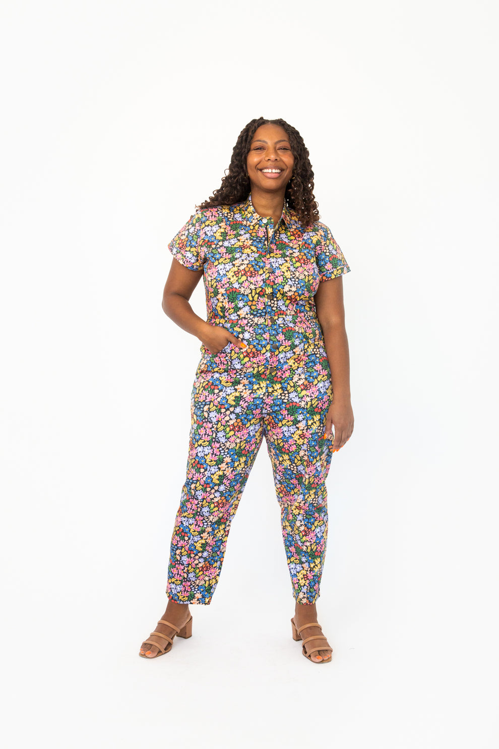 Floral Jumpsuit – Mixed by Nasrin