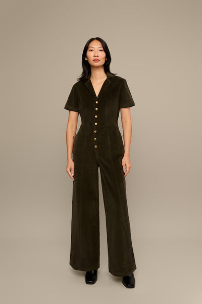 クラネ　CORDUROY JUMPSUIT 08.