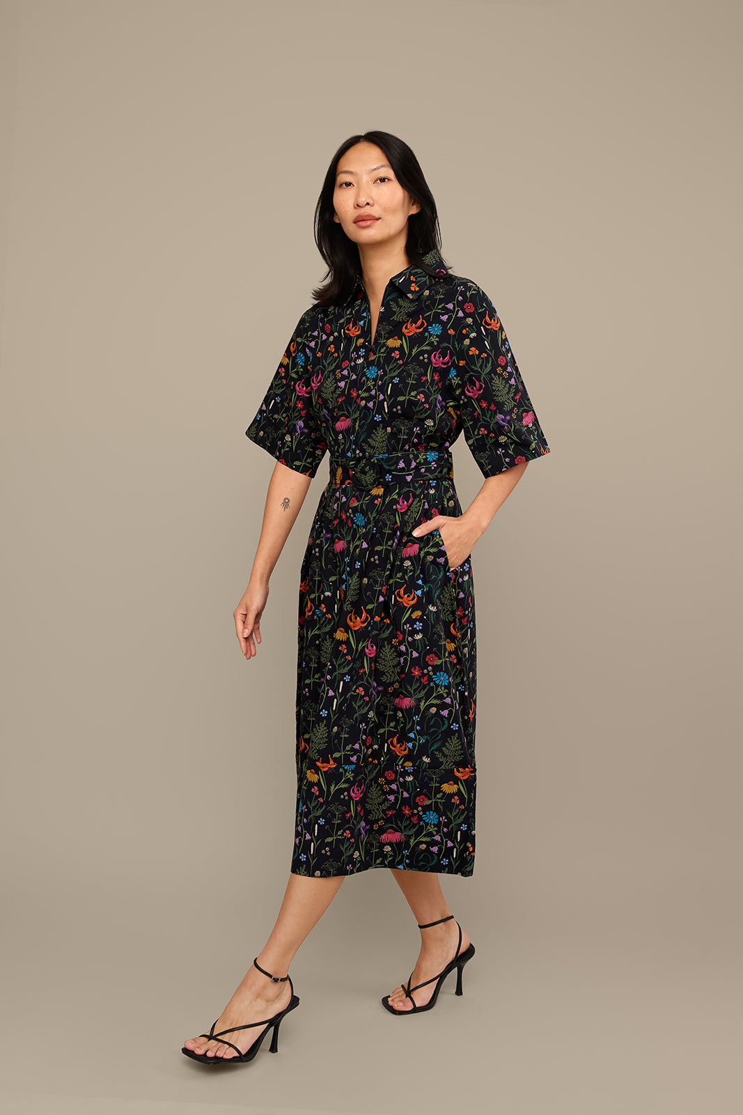 Rachel Dress in Flora