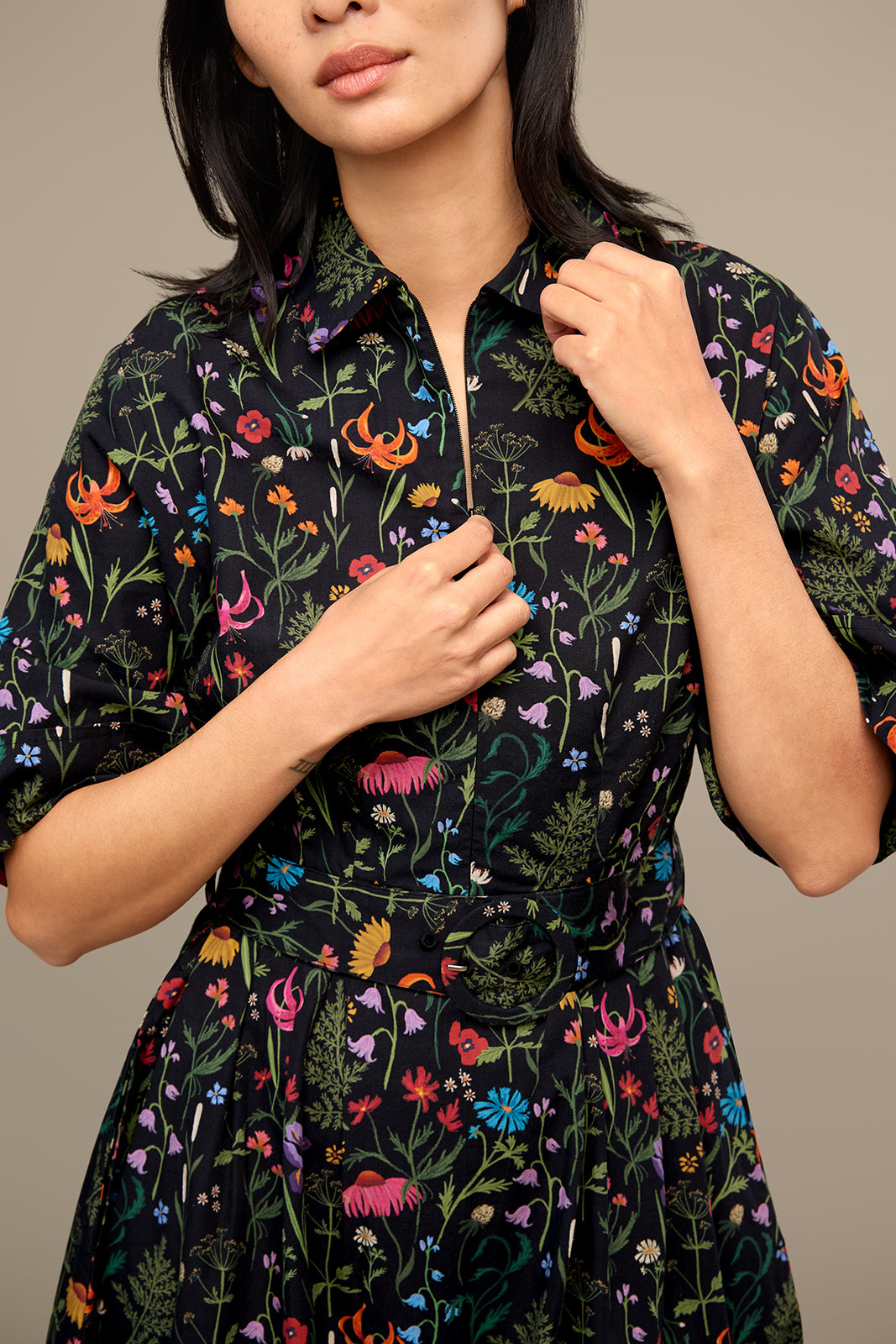Rachel Dress in Flora