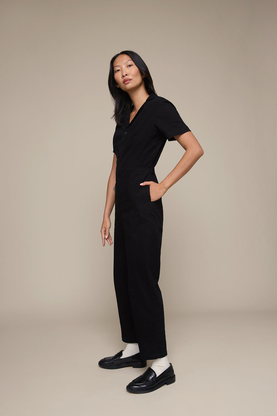 Black Everyday Jumpsuit