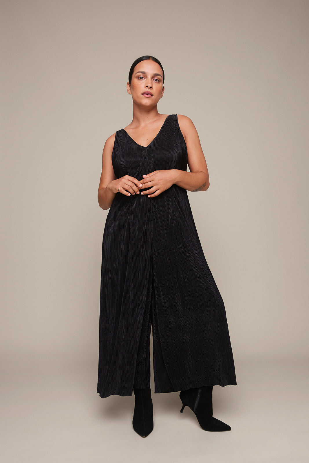 Plissé Jumpsuit