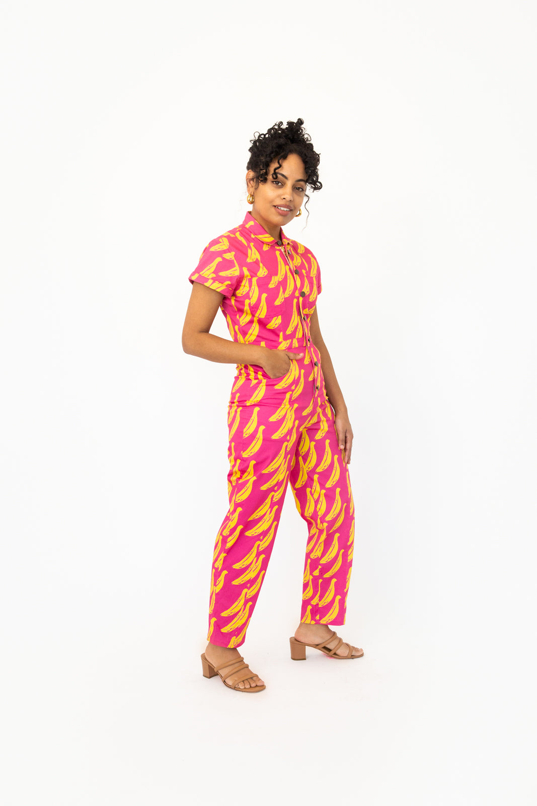 PRANKPROJECT Banana Sleeve Jumpsuit-