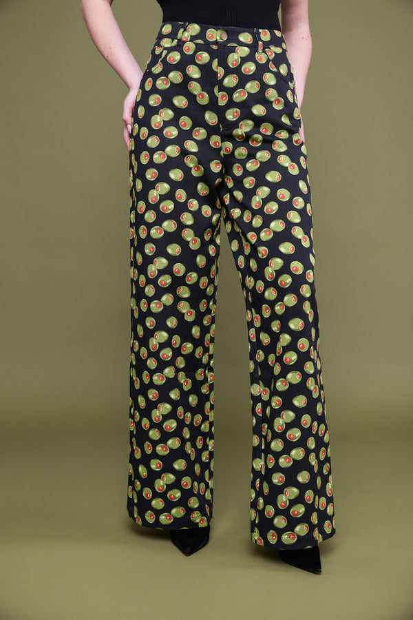 Joanna Pant in Olive Martini