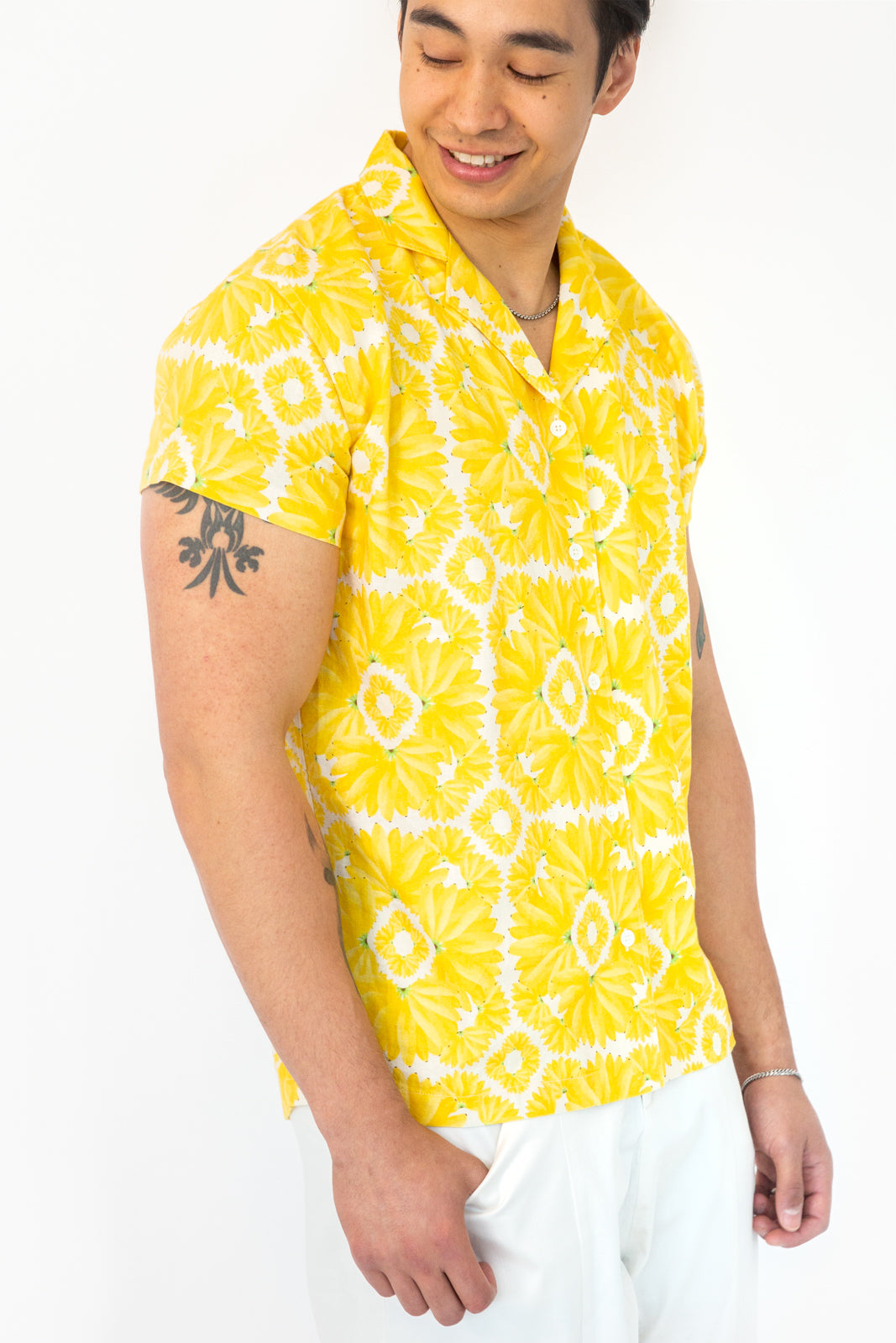 Banana Bunch Lapel Shirt