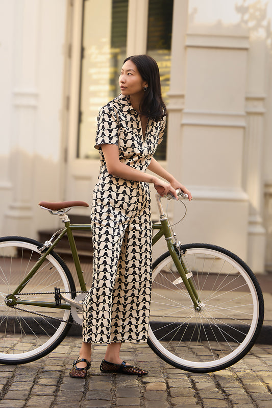 Quincy Jumpsuit in Acacia