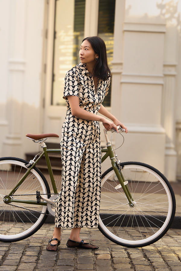 Quincy Jumpsuit in Acacia