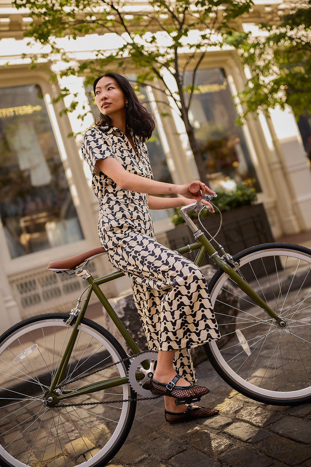 Quincy Jumpsuit in Acacia