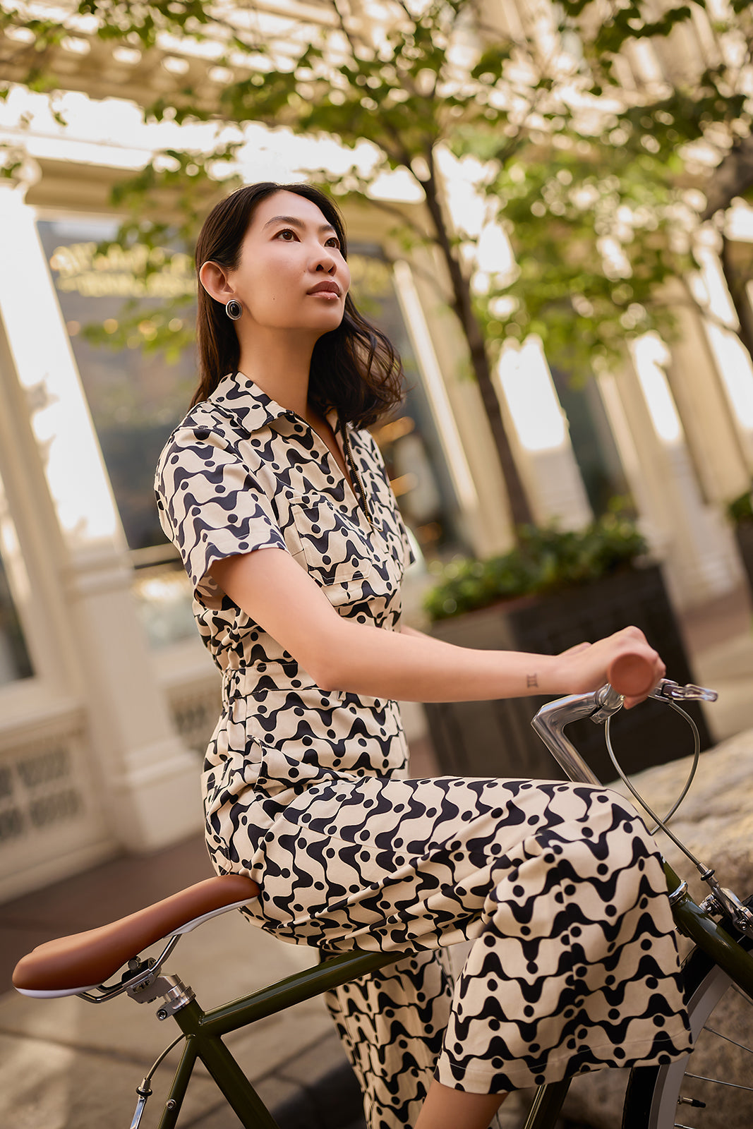 Quincy Jumpsuit in Acacia