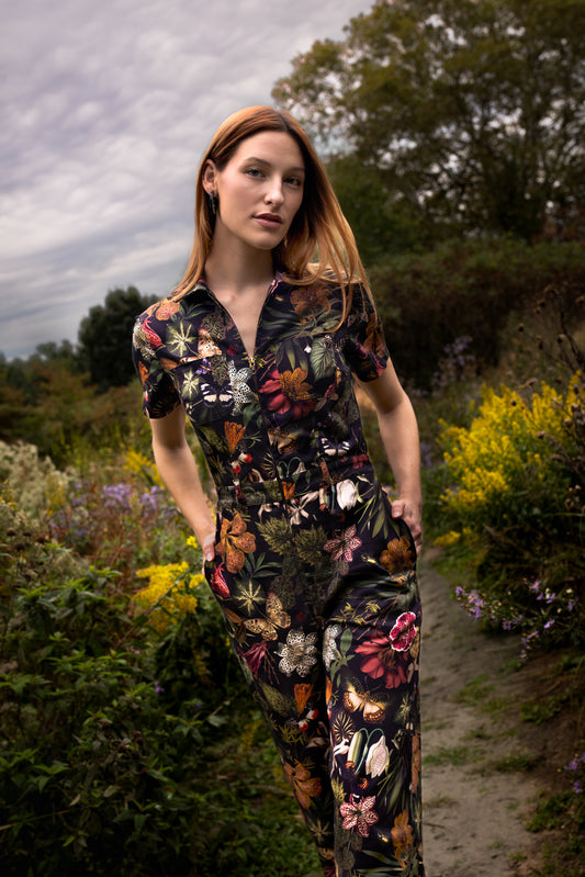 Quincy Jumpsuit in Eden