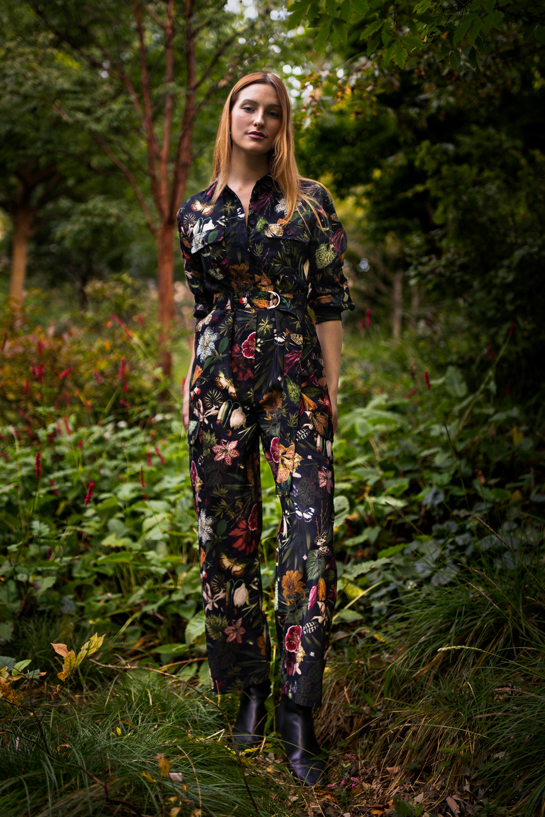 Riley Jumpsuit in Eden