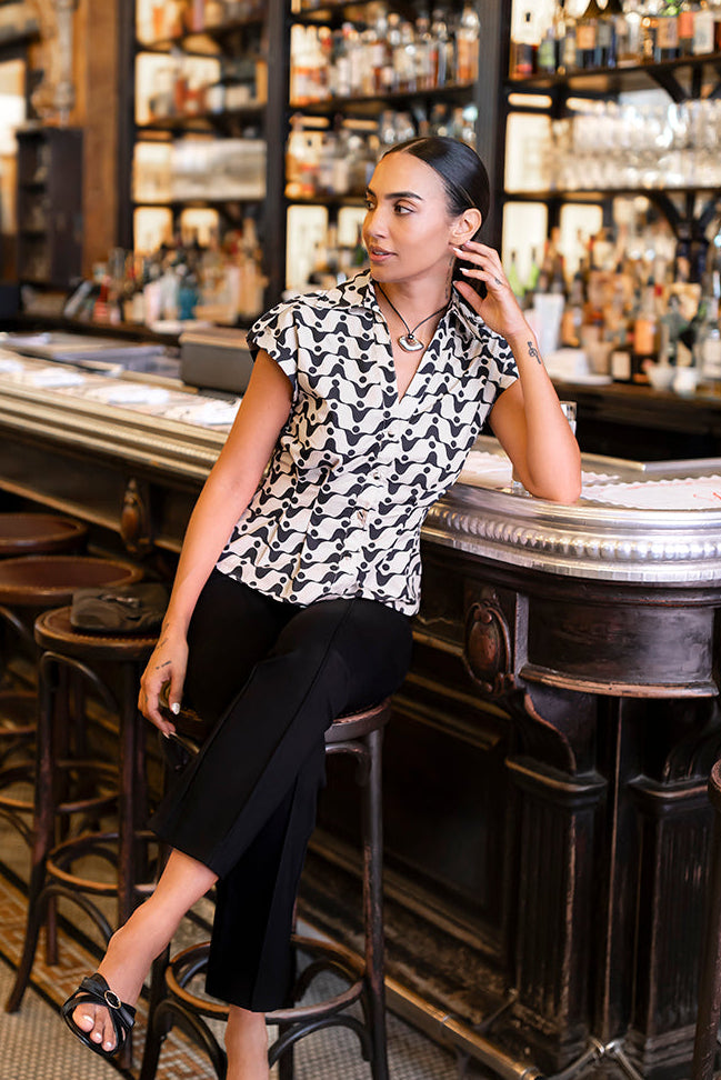 Gabi Top in Acacia