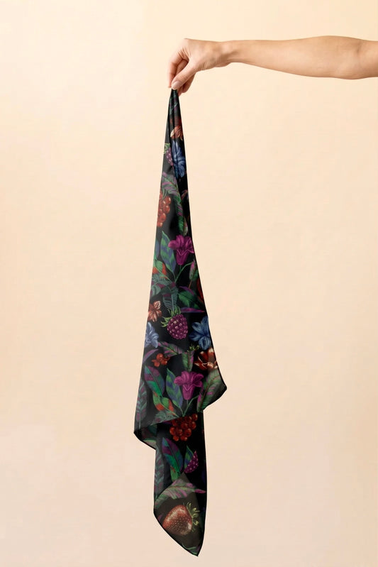 Silk Scarf in Juniper