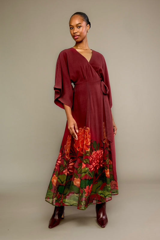 Maxi Dress in Chrysanthemum