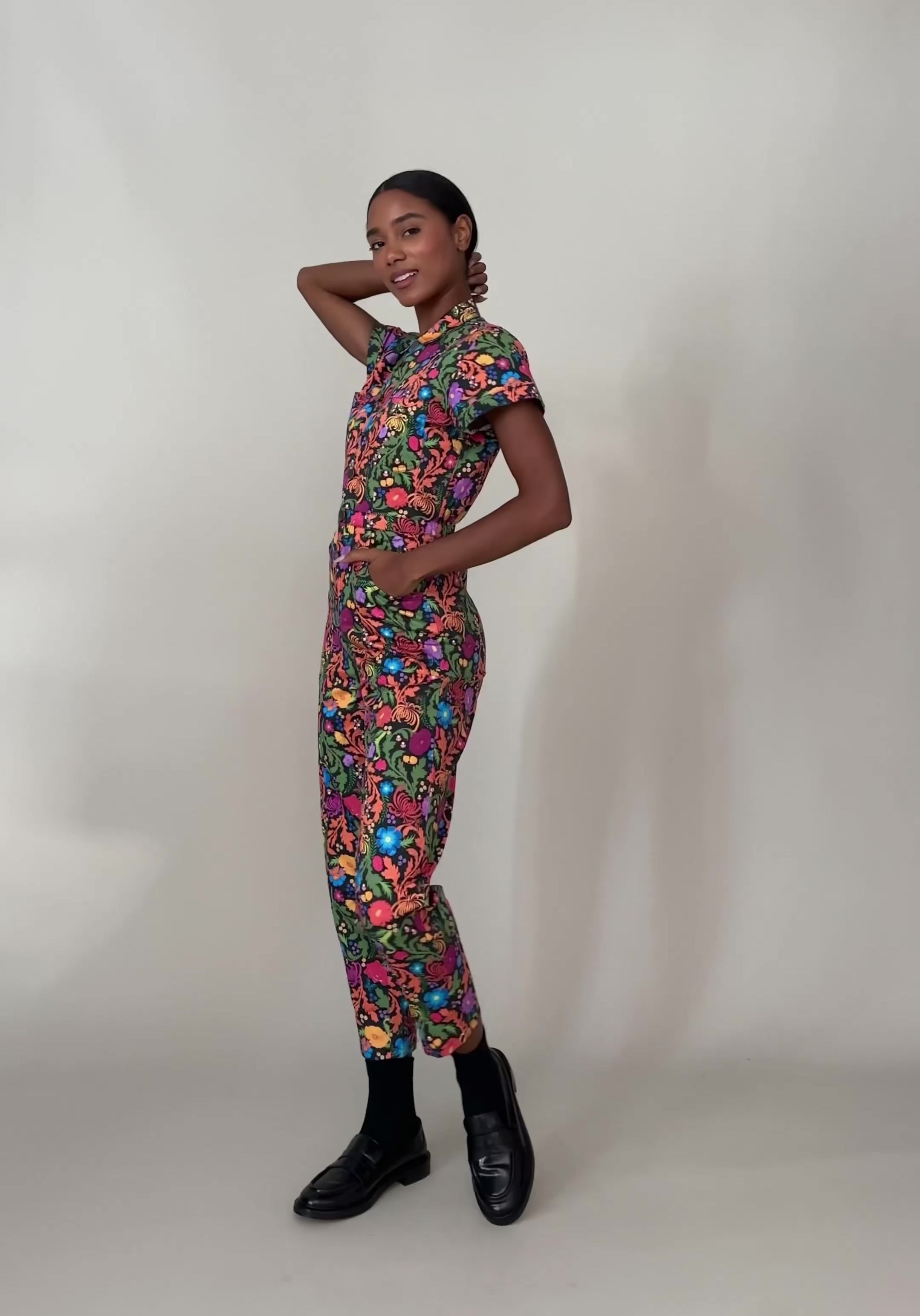 Classic Jumpsuit in Aurelia – Mixed by Nasrin