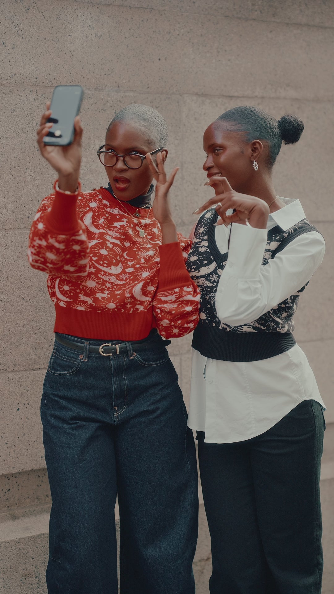 Knit Vest in Celestial