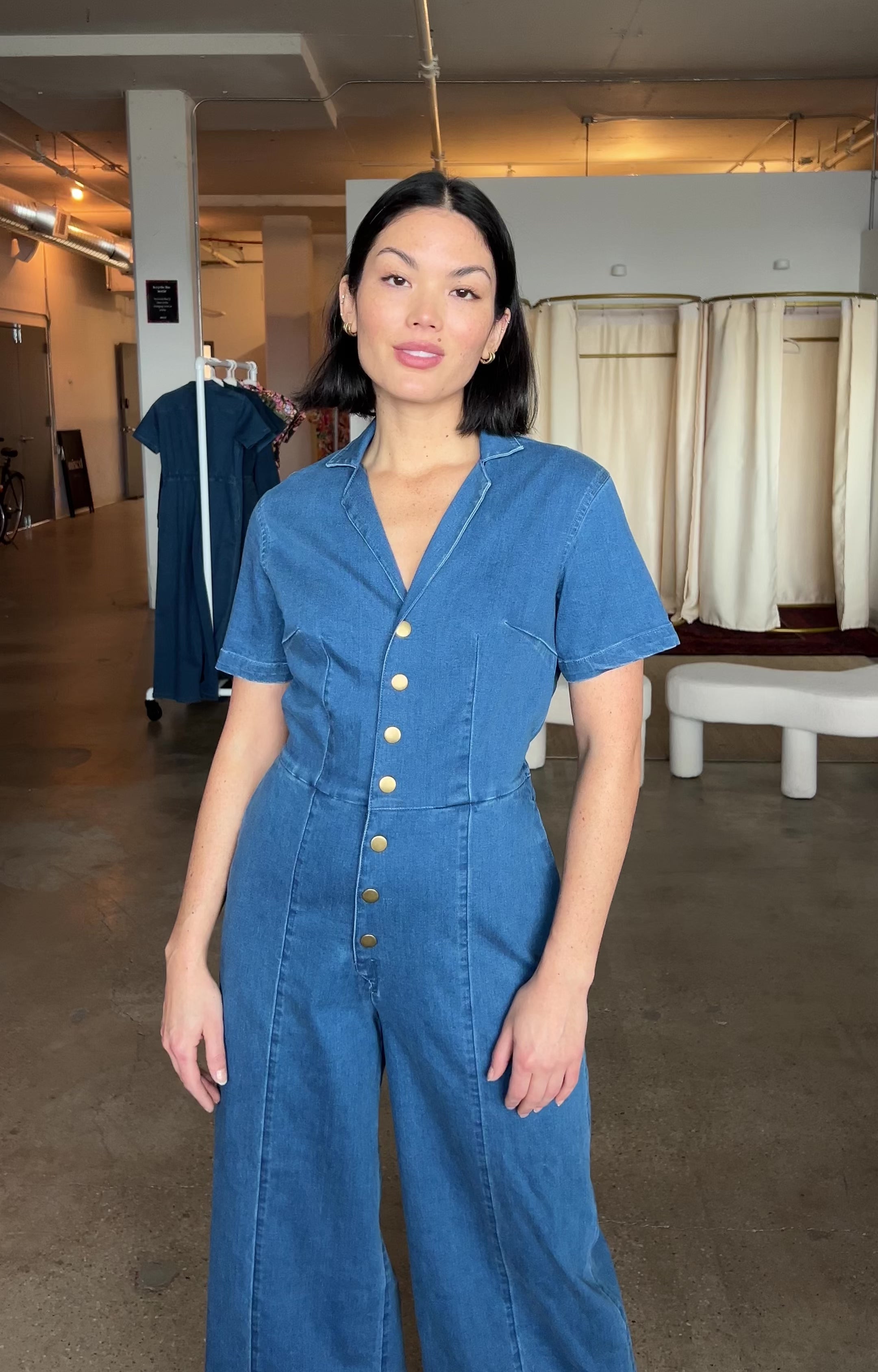 Denim Jumpsuit – Mixed by Nasrin